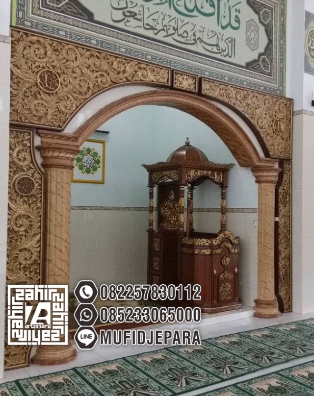 Mimbar Kubah Mosque Terbaru