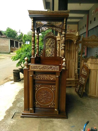 Mimbar Masjid Jepara Wilayah