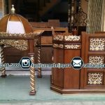 Mimbar Masjid Kubah Emas Wilayah Jawa Indonesia