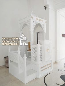 5 Desain Mimbar Masjid Modern Di Indonesia