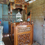 Mimbar Masjid Agung Ukiran Jati Jepara