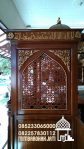 Mimbar Jati Jepara Masjid Di Sukabumi
