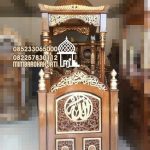 Mimbar Kayu Standar Masjid Di Bekasi