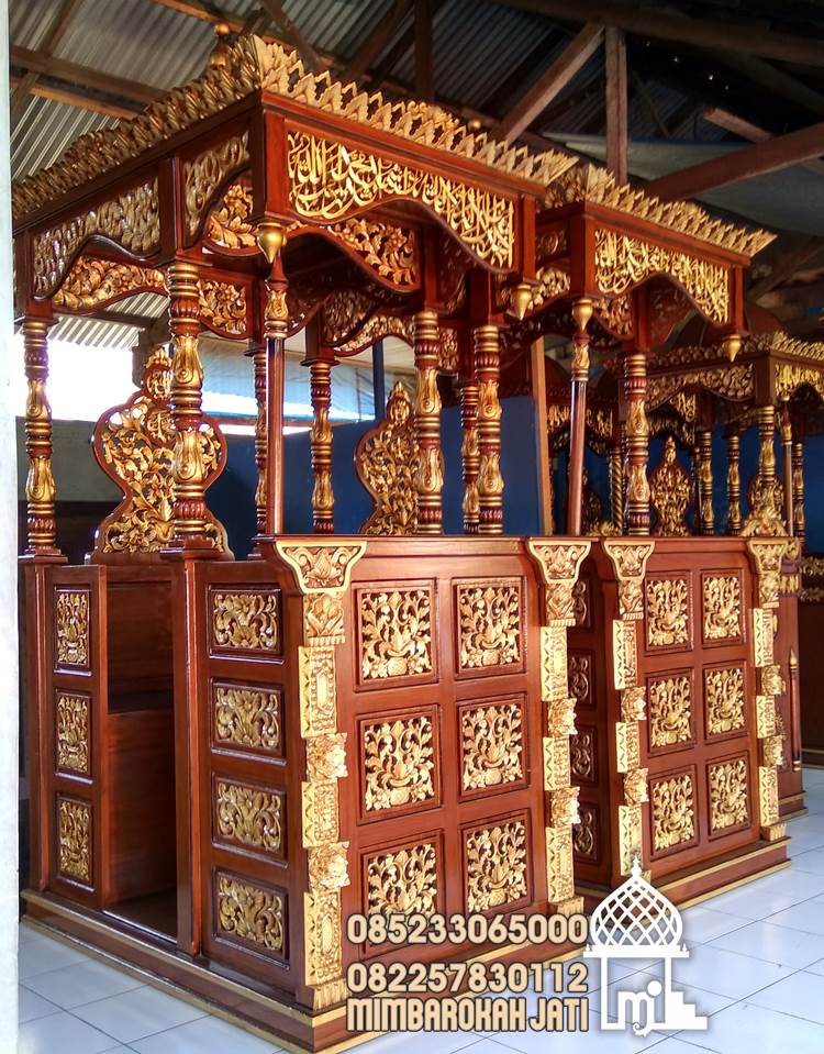 Podium Mimbar Masjid Agung Karawang Asli Jepara